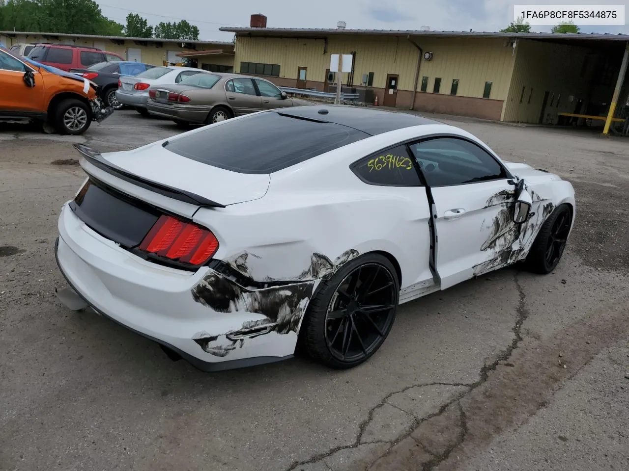 2015 Ford Mustang Gt VIN: 1FA6P8CF8F5344875 Lot: 56394623