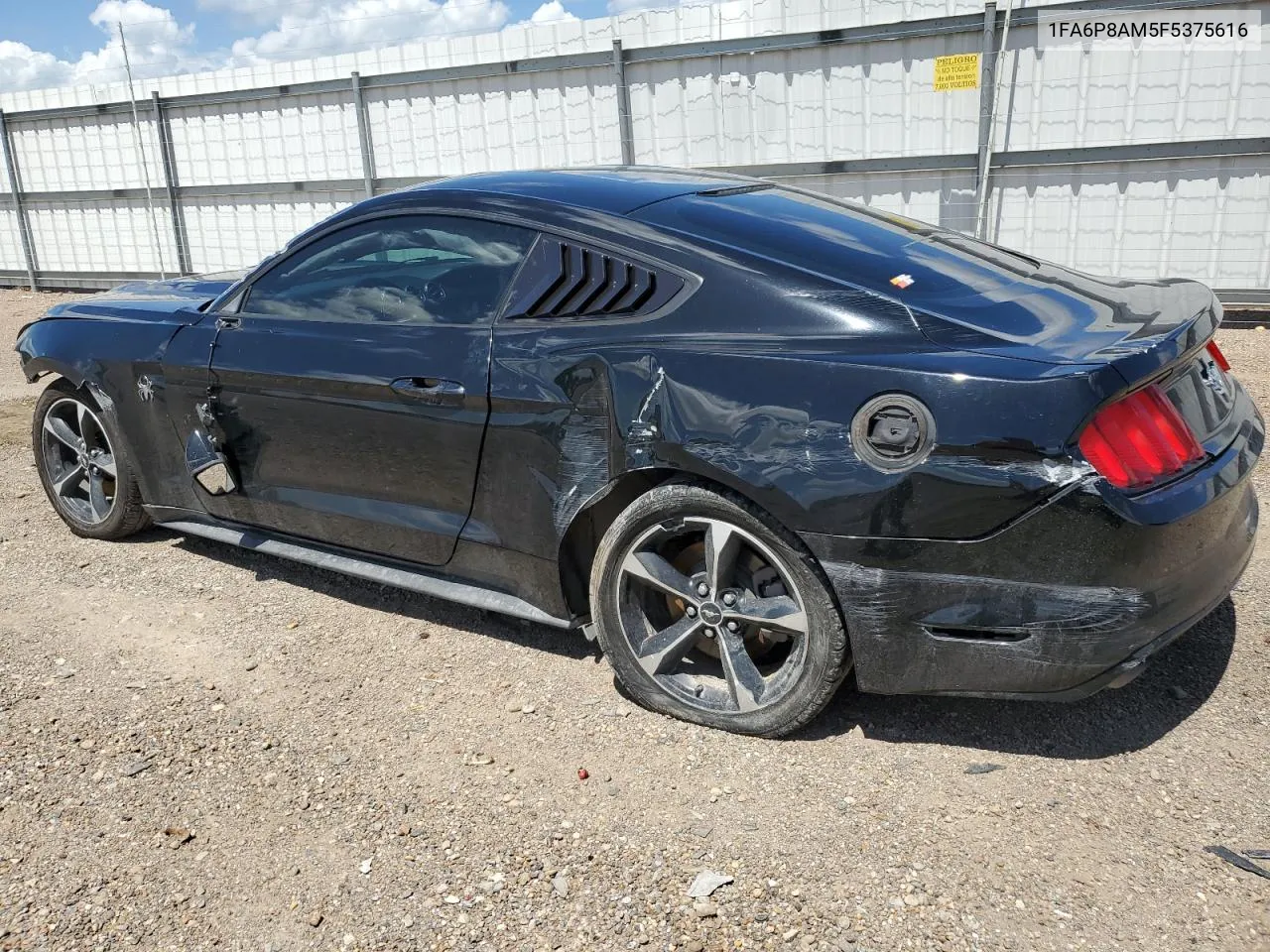 2015 Ford Mustang VIN: 1FA6P8AM5F5375616 Lot: 60511194