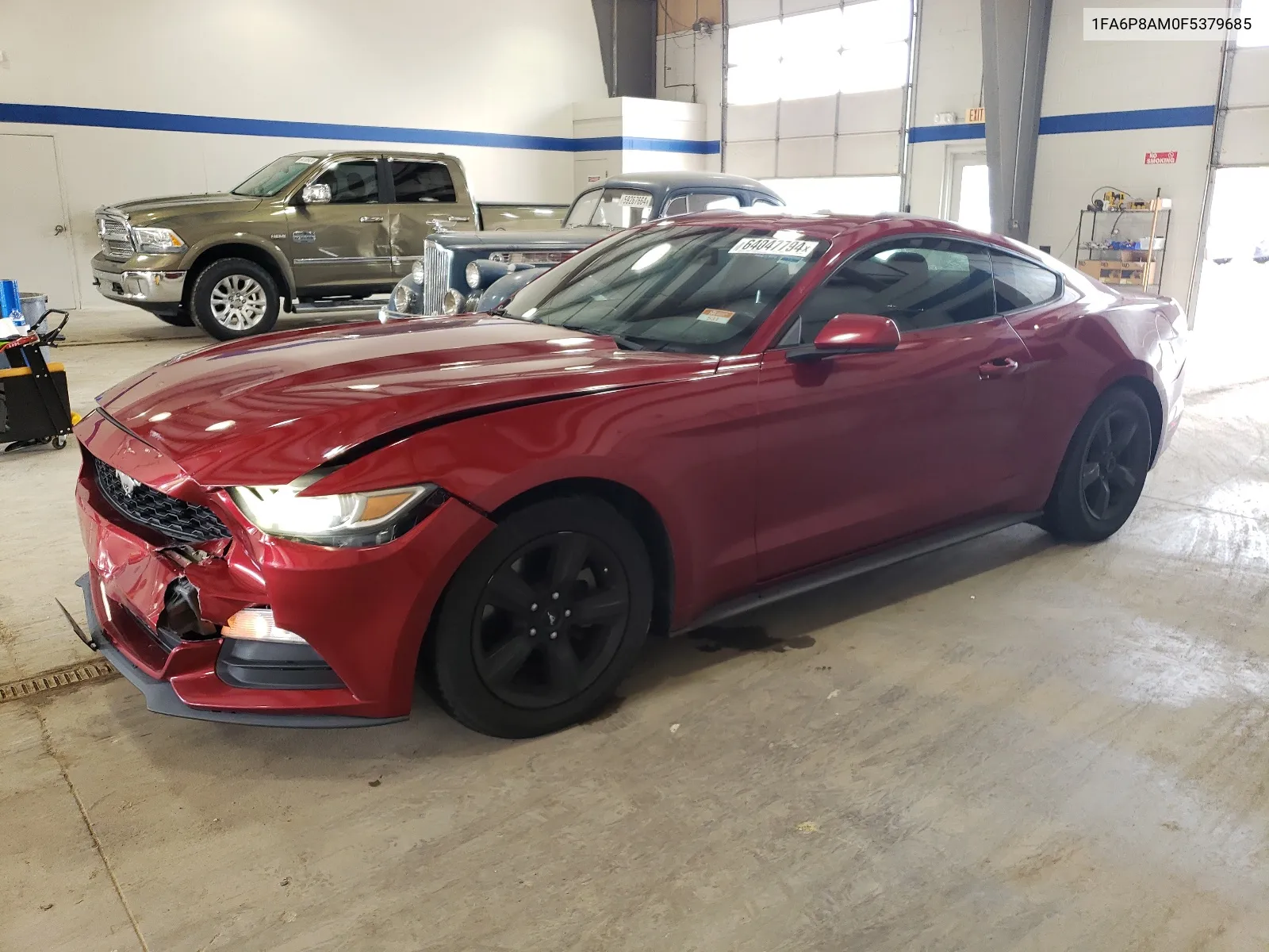 2015 Ford Mustang VIN: 1FA6P8AM0F5379685 Lot: 64047794