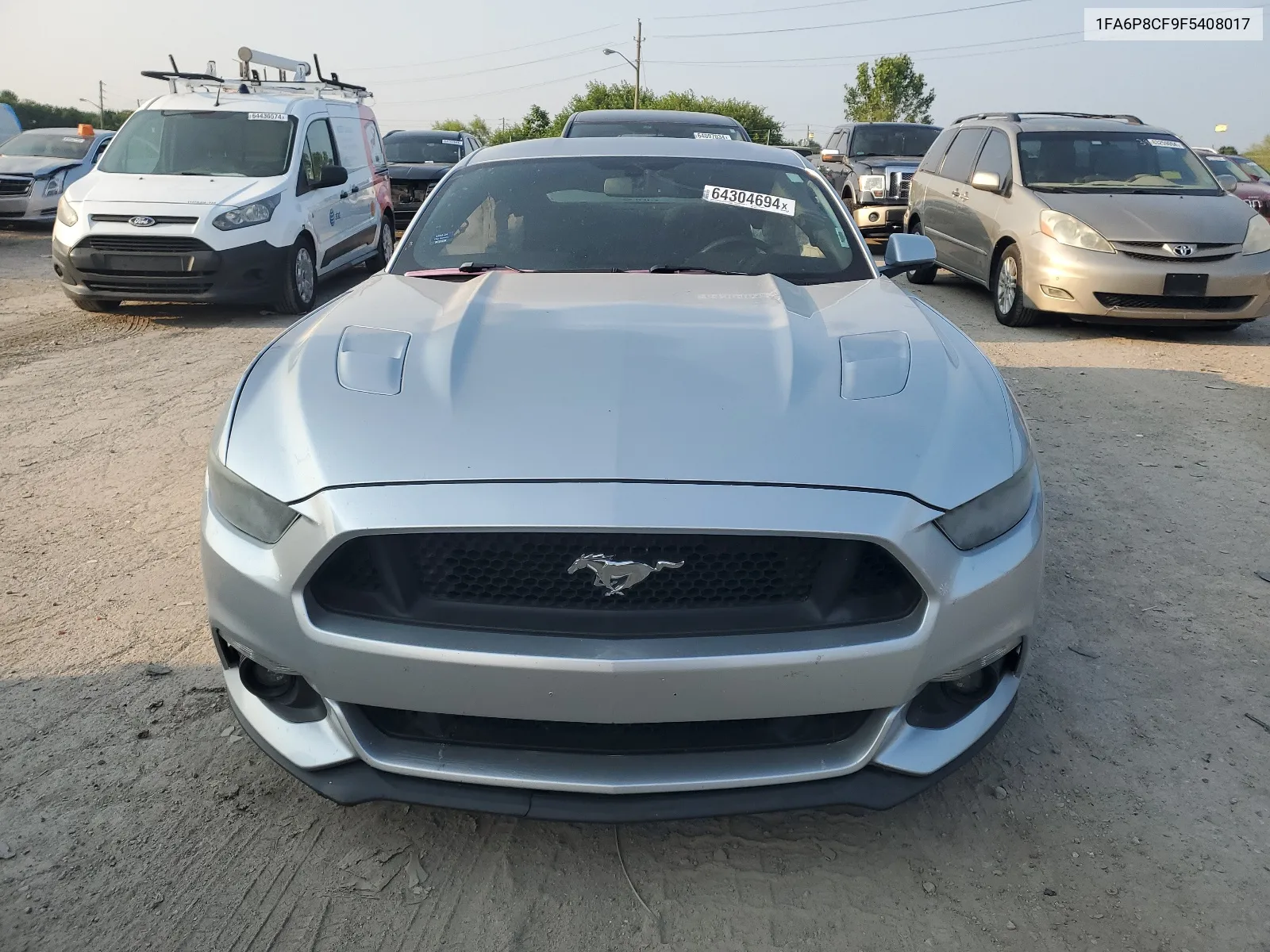 2015 Ford Mustang Gt VIN: 1FA6P8CF9F5408017 Lot: 64304694