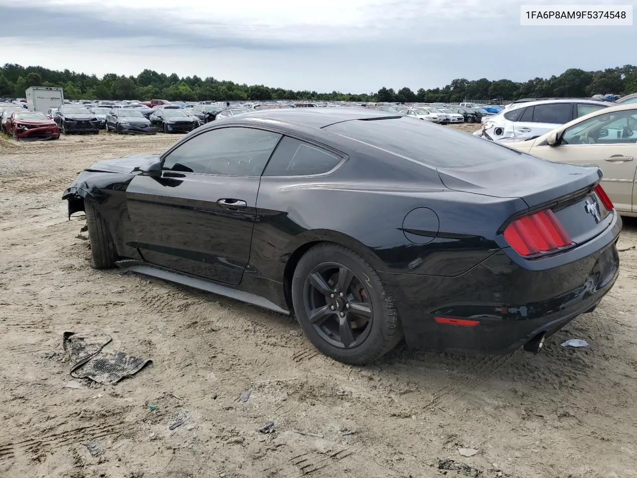 2015 Ford Mustang VIN: 1FA6P8AM9F5374548 Lot: 64637054