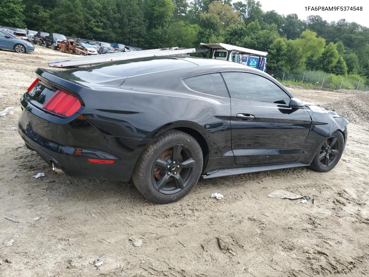 2015 Ford Mustang VIN: 1FA6P8AM9F5374548 Lot: 64637054