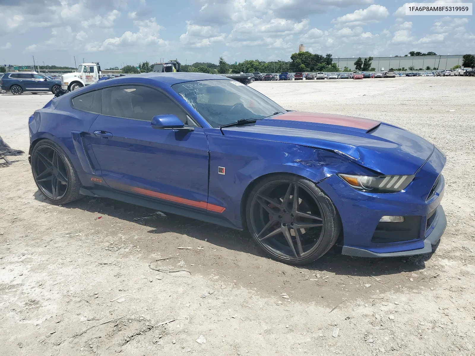 2015 Ford Mustang VIN: 1FA6P8AM8F5319959 Lot: 64939064