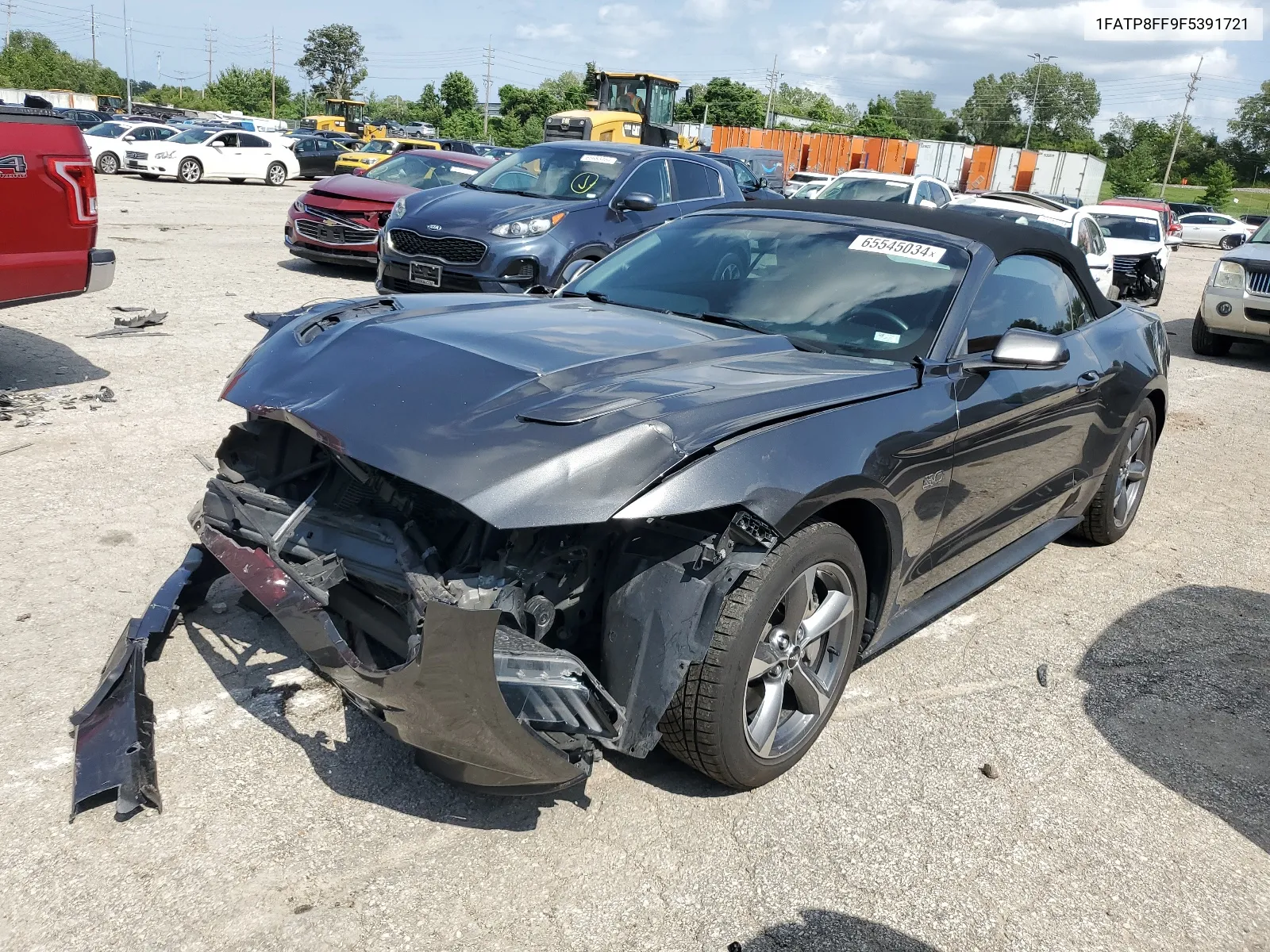 1FATP8FF9F5391721 2015 Ford Mustang Gt