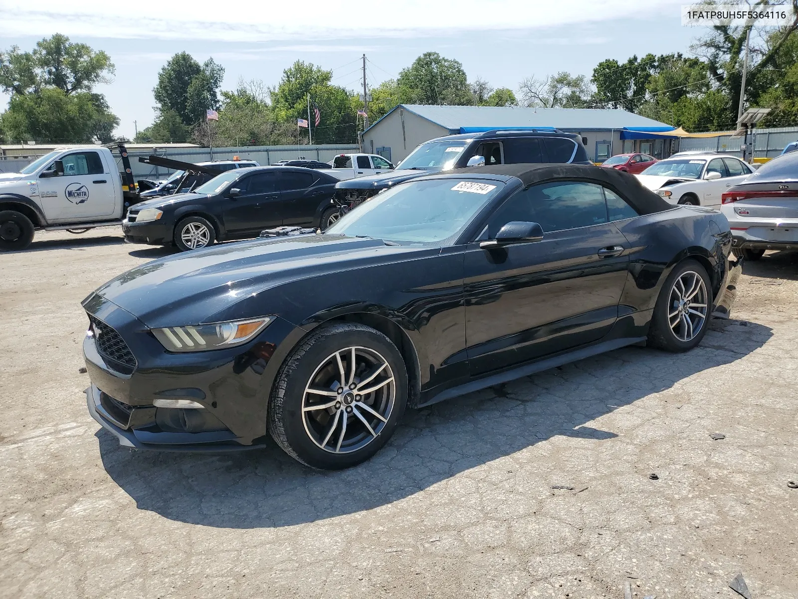 2015 Ford Mustang VIN: 1FATP8UH5F5364116 Lot: 65787194