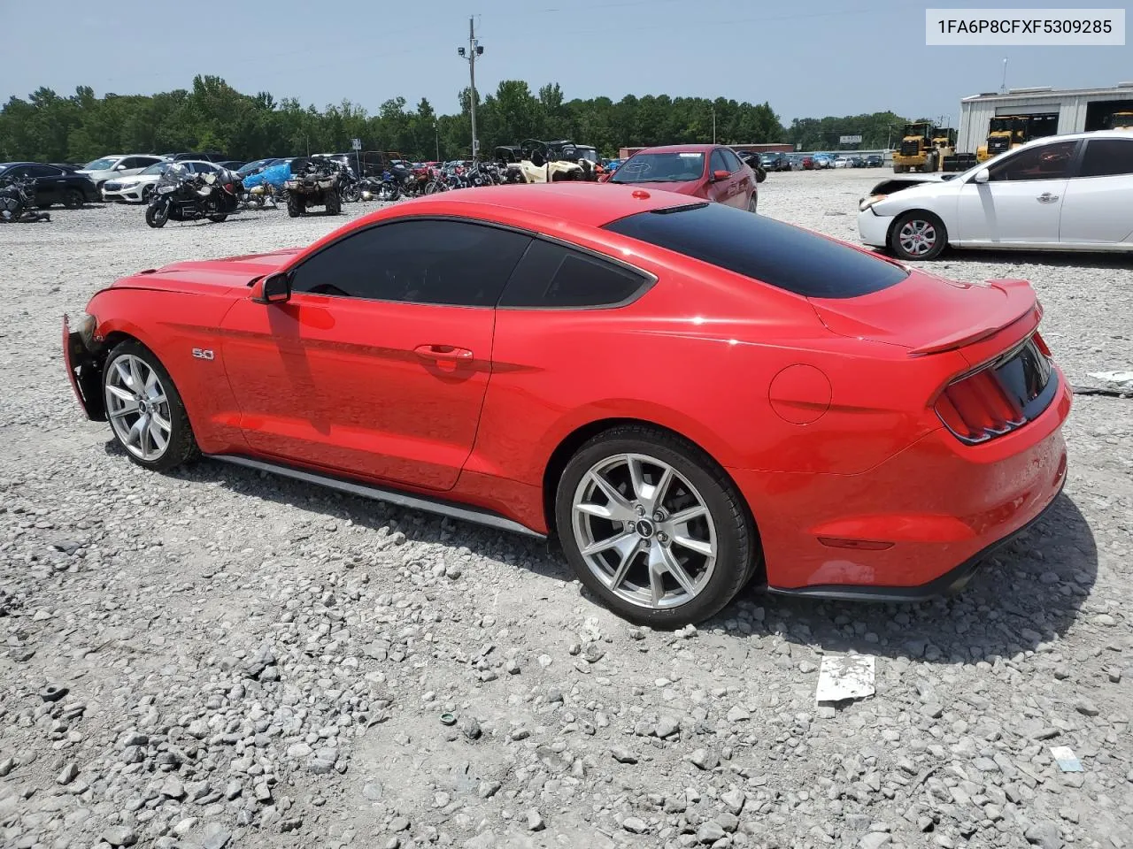 2015 Ford Mustang Gt VIN: 1FA6P8CFXF5309285 Lot: 66028604