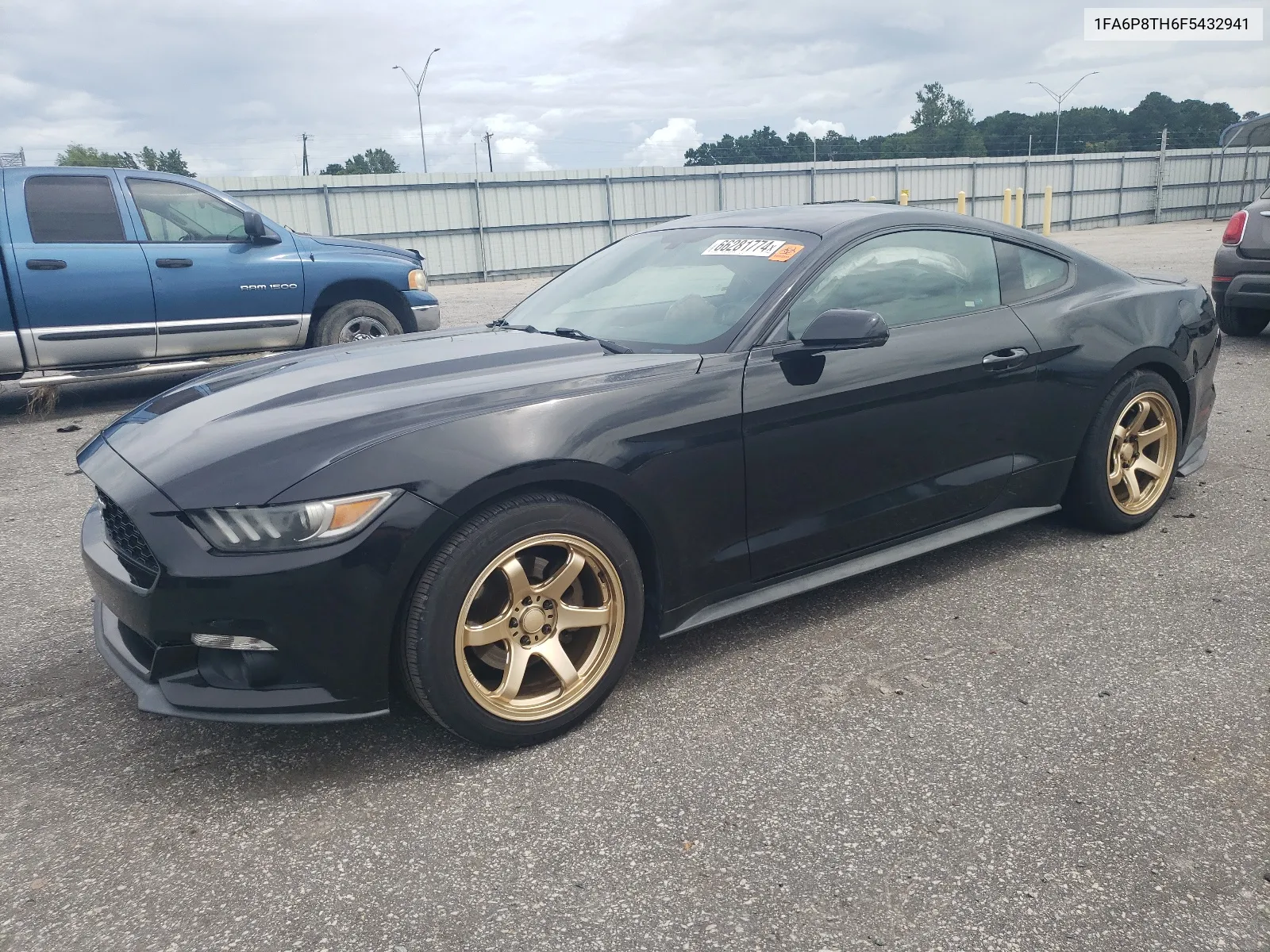 2015 Ford Mustang VIN: 1FA6P8TH6F5432941 Lot: 66281774