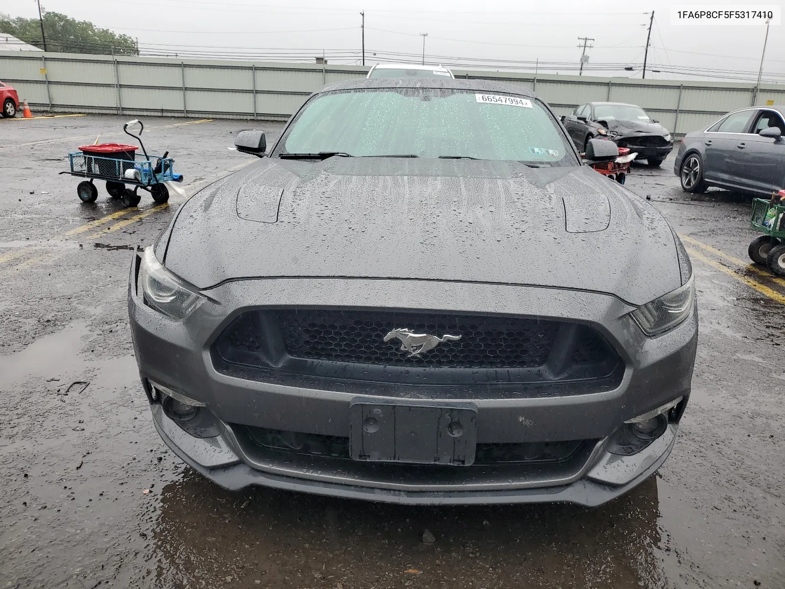 2015 Ford Mustang Gt VIN: 1FA6P8CF5F5317410 Lot: 66547994