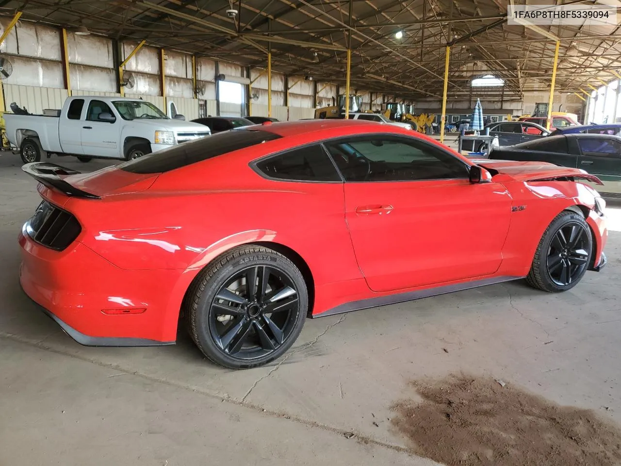 2015 Ford Mustang VIN: 1FA6P8TH8F5339094 Lot: 66728474