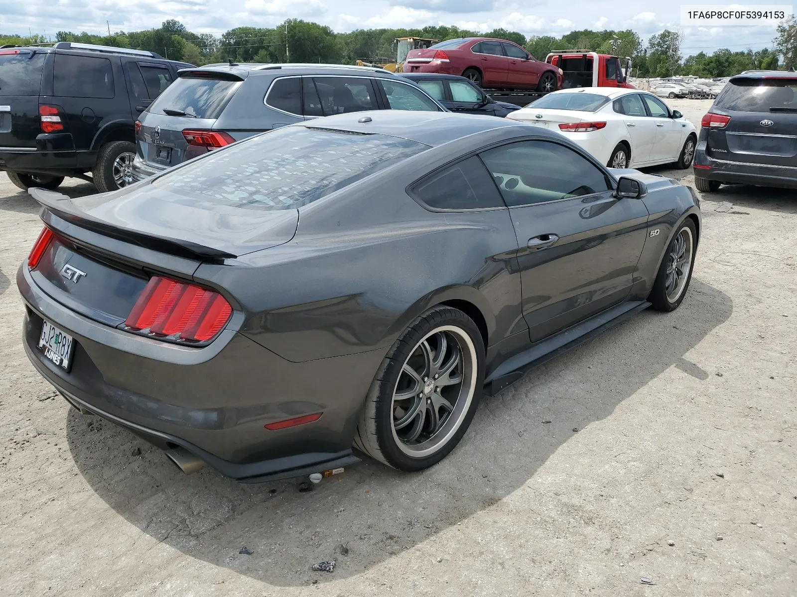 2015 Ford Mustang Gt VIN: 1FA6P8CF0F5394153 Lot: 66752684