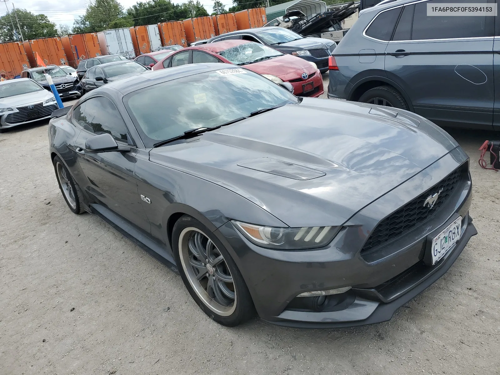 2015 Ford Mustang Gt VIN: 1FA6P8CF0F5394153 Lot: 66752684