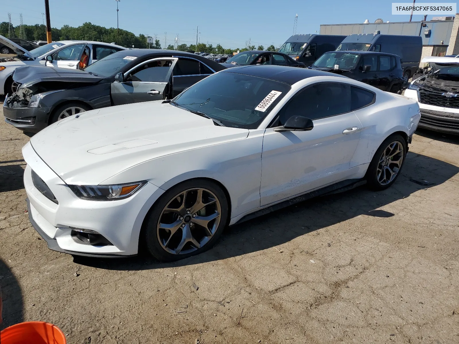 2015 Ford Mustang Gt VIN: 1FA6P8CFXF5347065 Lot: 66896444