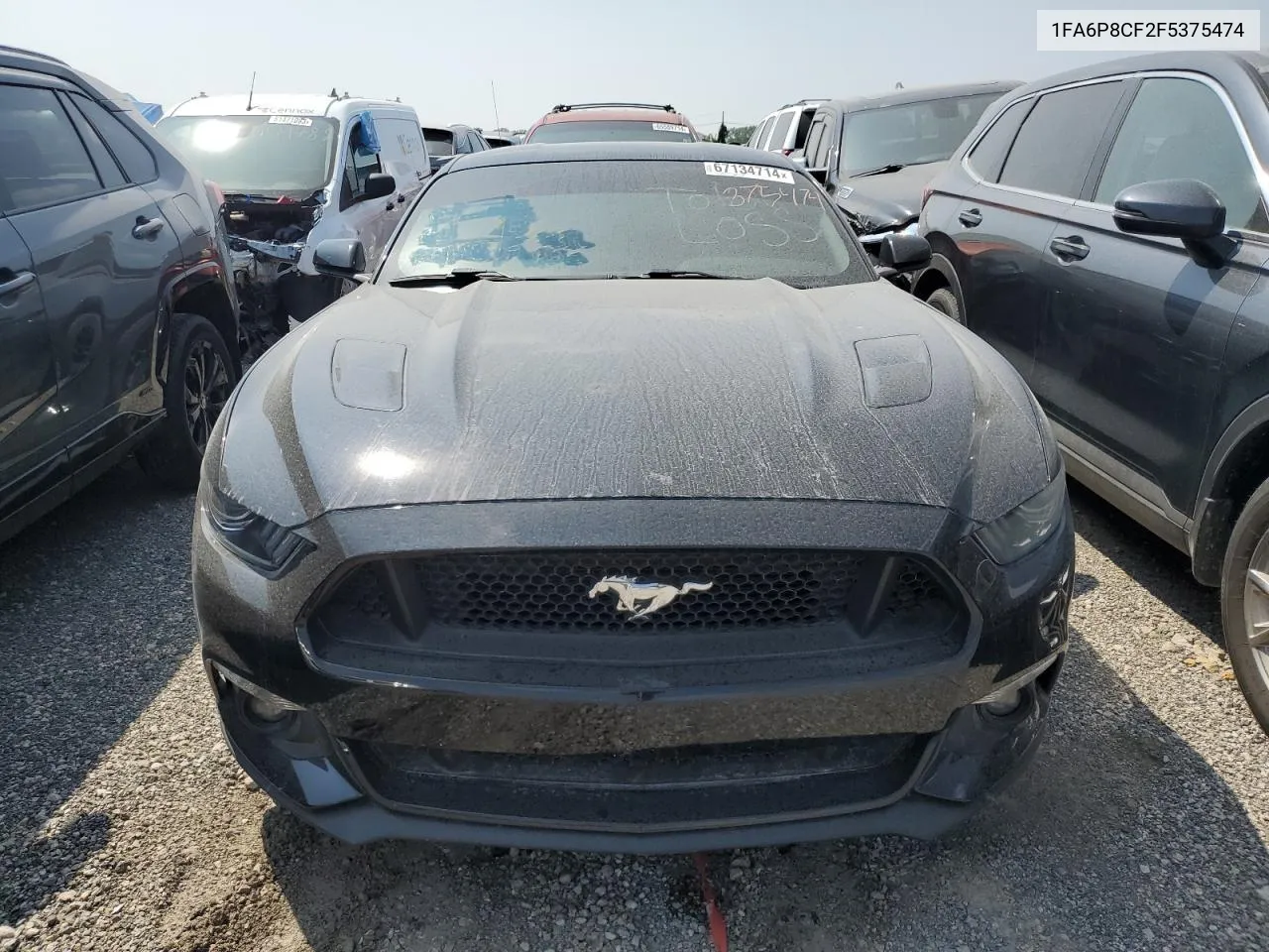 1FA6P8CF2F5375474 2015 Ford Mustang Gt