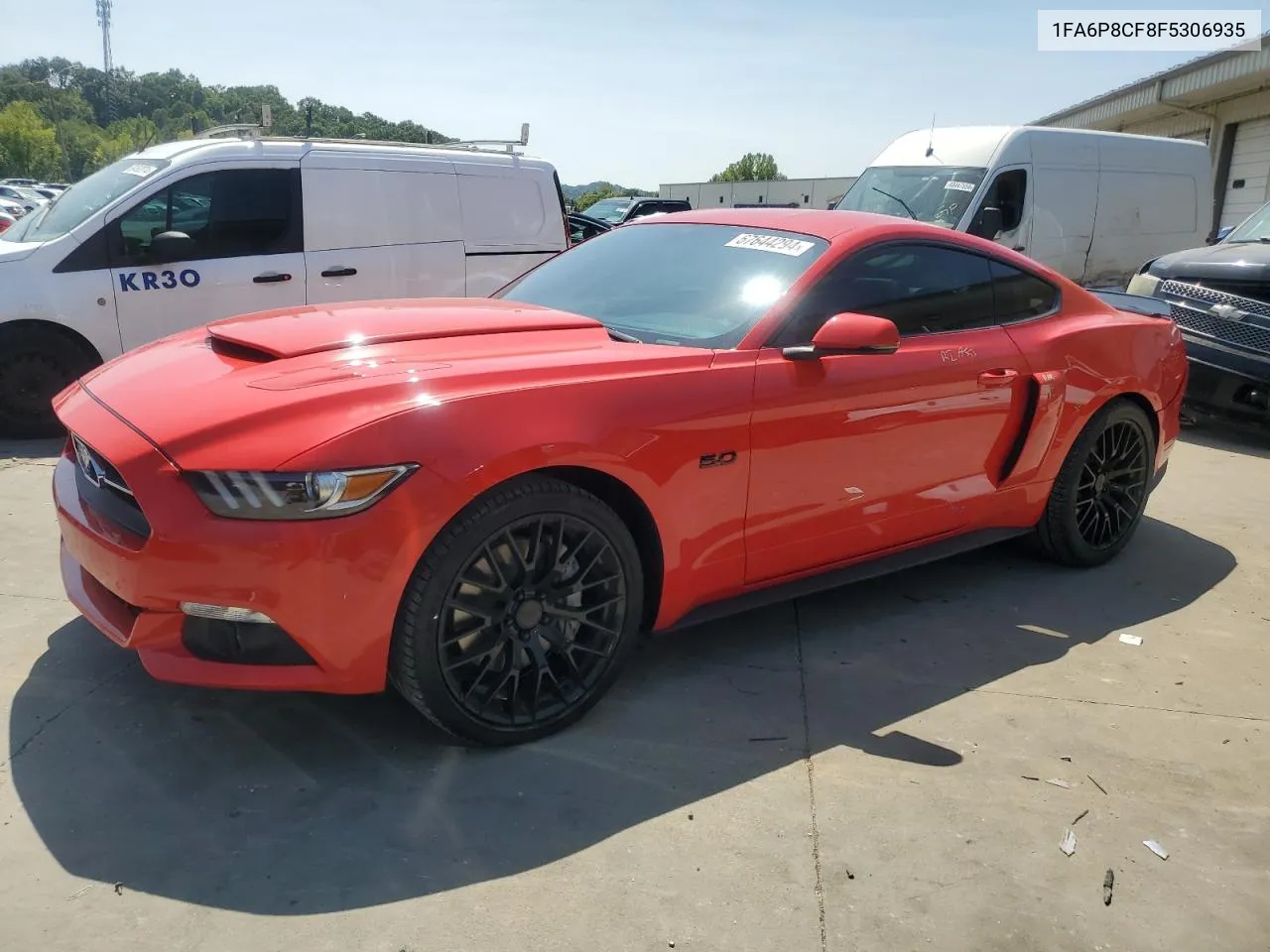 2015 Ford Mustang Gt VIN: 1FA6P8CF8F5306935 Lot: 67644294