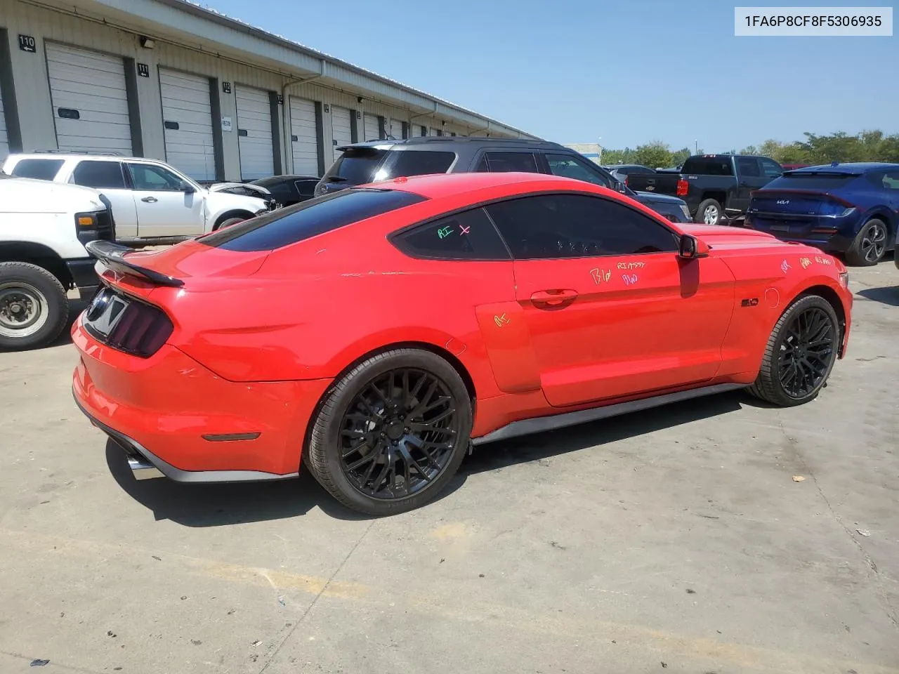 2015 Ford Mustang Gt VIN: 1FA6P8CF8F5306935 Lot: 67644294