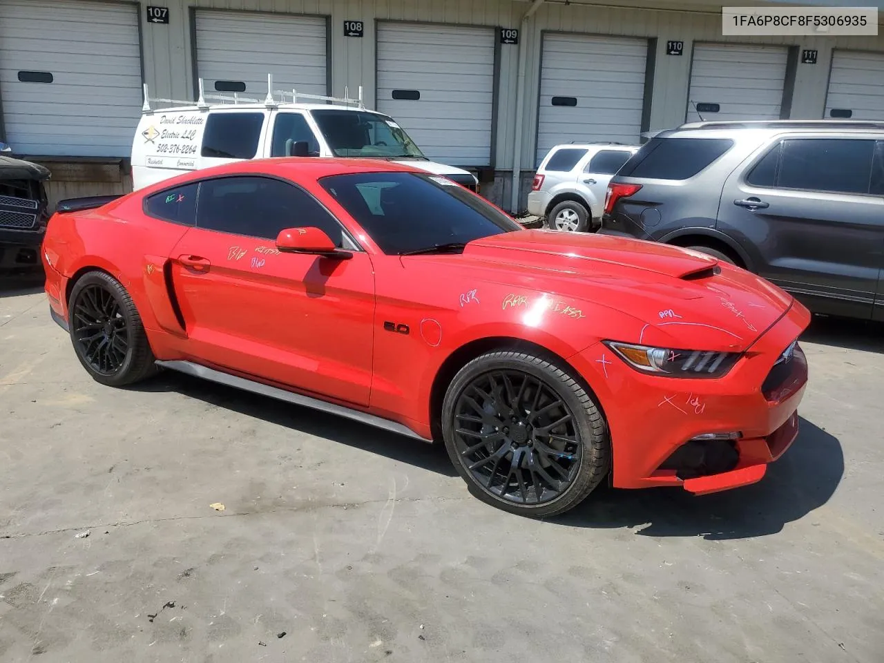 2015 Ford Mustang Gt VIN: 1FA6P8CF8F5306935 Lot: 67644294