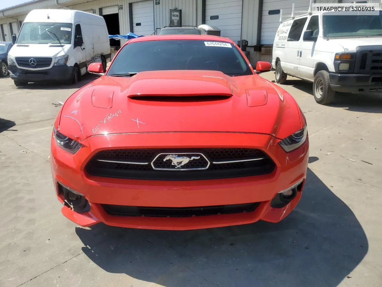 2015 Ford Mustang Gt VIN: 1FA6P8CF8F5306935 Lot: 67644294