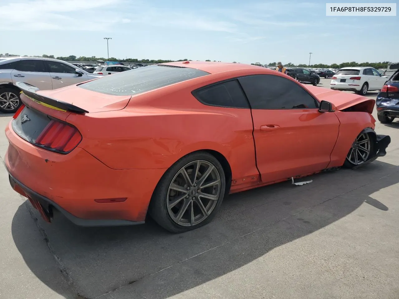 2015 Ford Mustang VIN: 1FA6P8TH8F5329729 Lot: 68012614