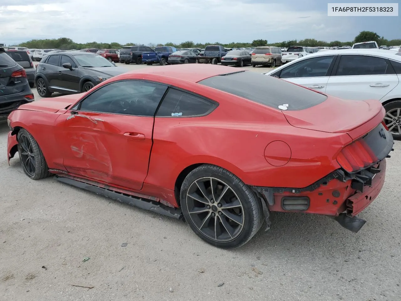 2015 Ford Mustang VIN: 1FA6P8TH2F5318323 Lot: 68532684