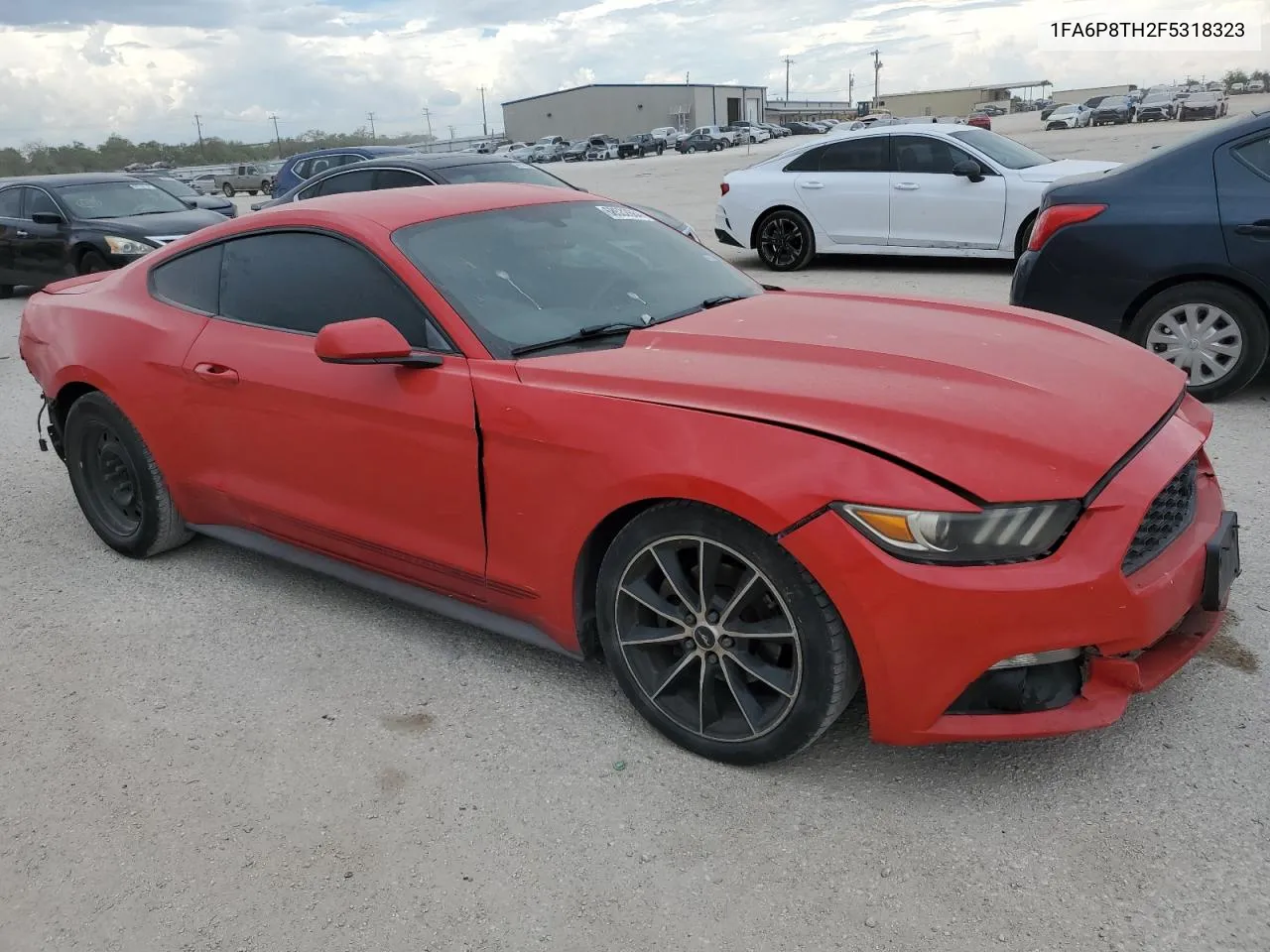 2015 Ford Mustang VIN: 1FA6P8TH2F5318323 Lot: 68532684