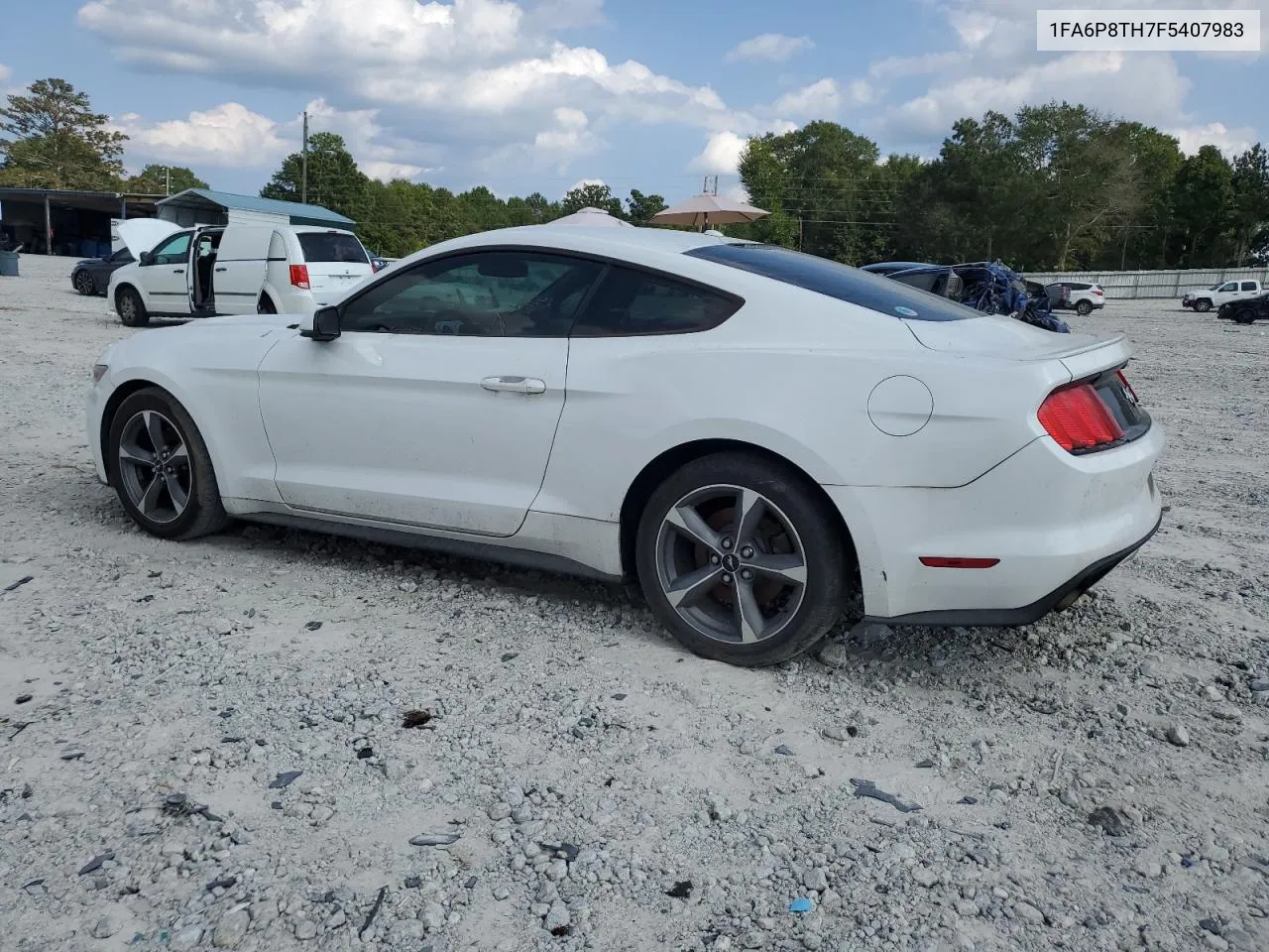 2015 Ford Mustang VIN: 1FA6P8TH7F5407983 Lot: 68572504