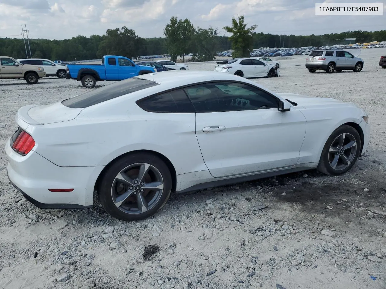 2015 Ford Mustang VIN: 1FA6P8TH7F5407983 Lot: 68572504