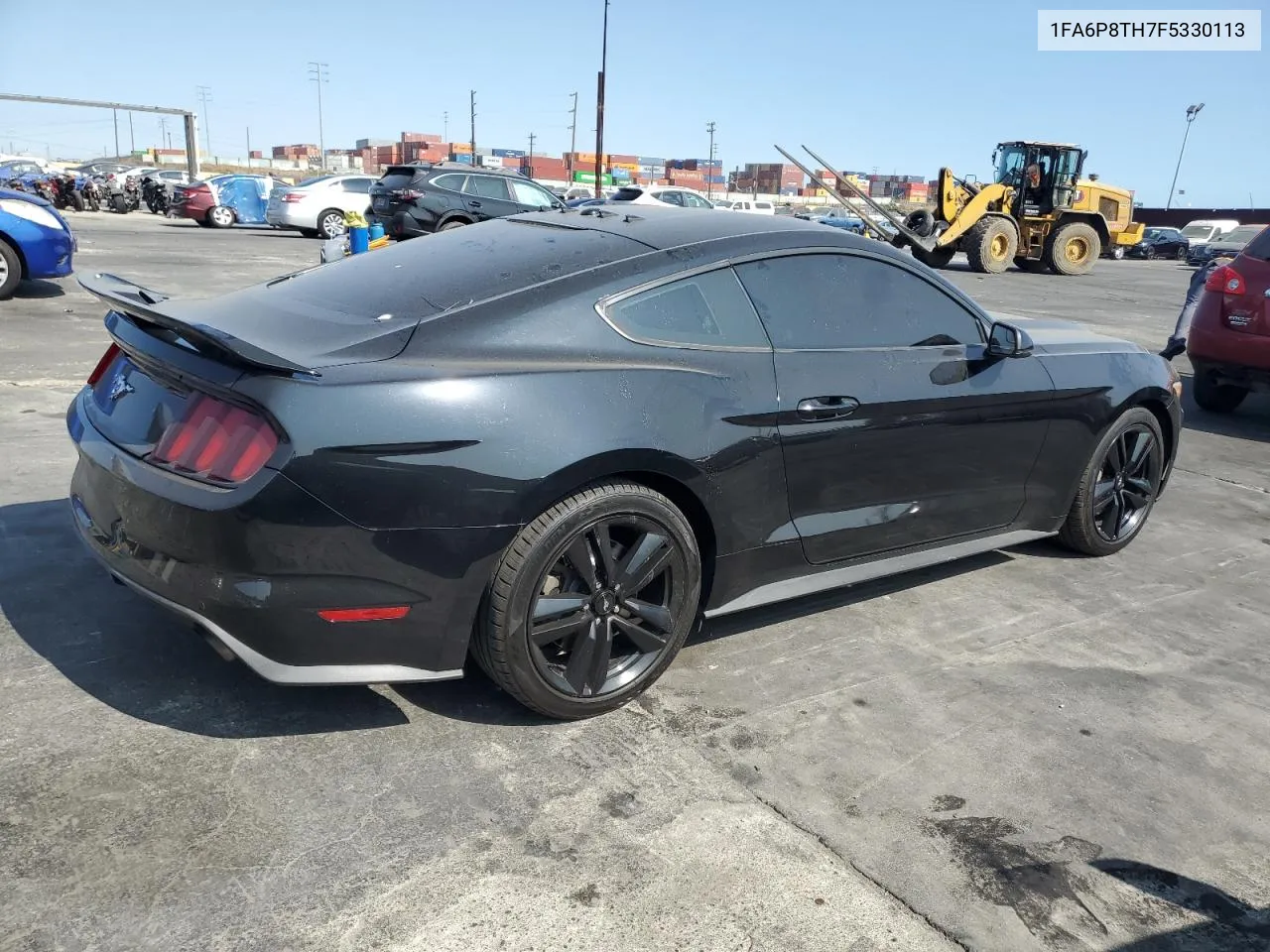 2015 Ford Mustang VIN: 1FA6P8TH7F5330113 Lot: 68654304