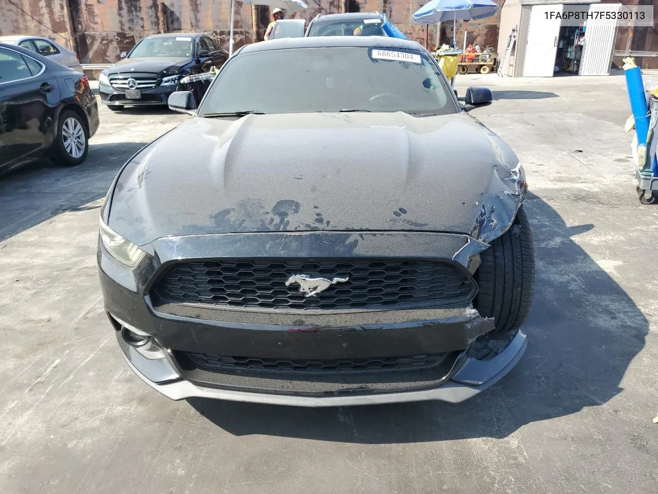 2015 Ford Mustang VIN: 1FA6P8TH7F5330113 Lot: 68654304