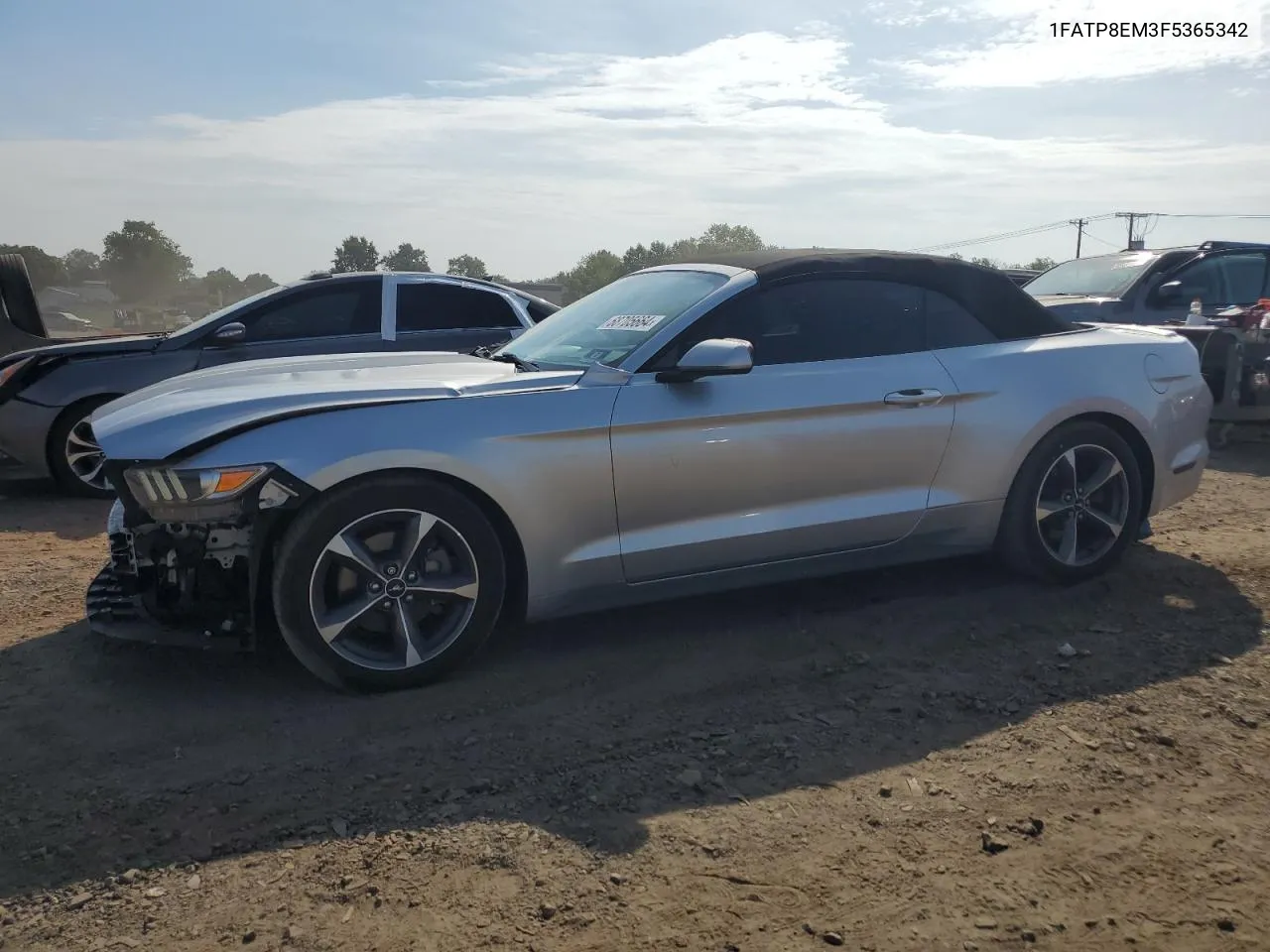 2015 Ford Mustang VIN: 1FATP8EM3F5365342 Lot: 68705664