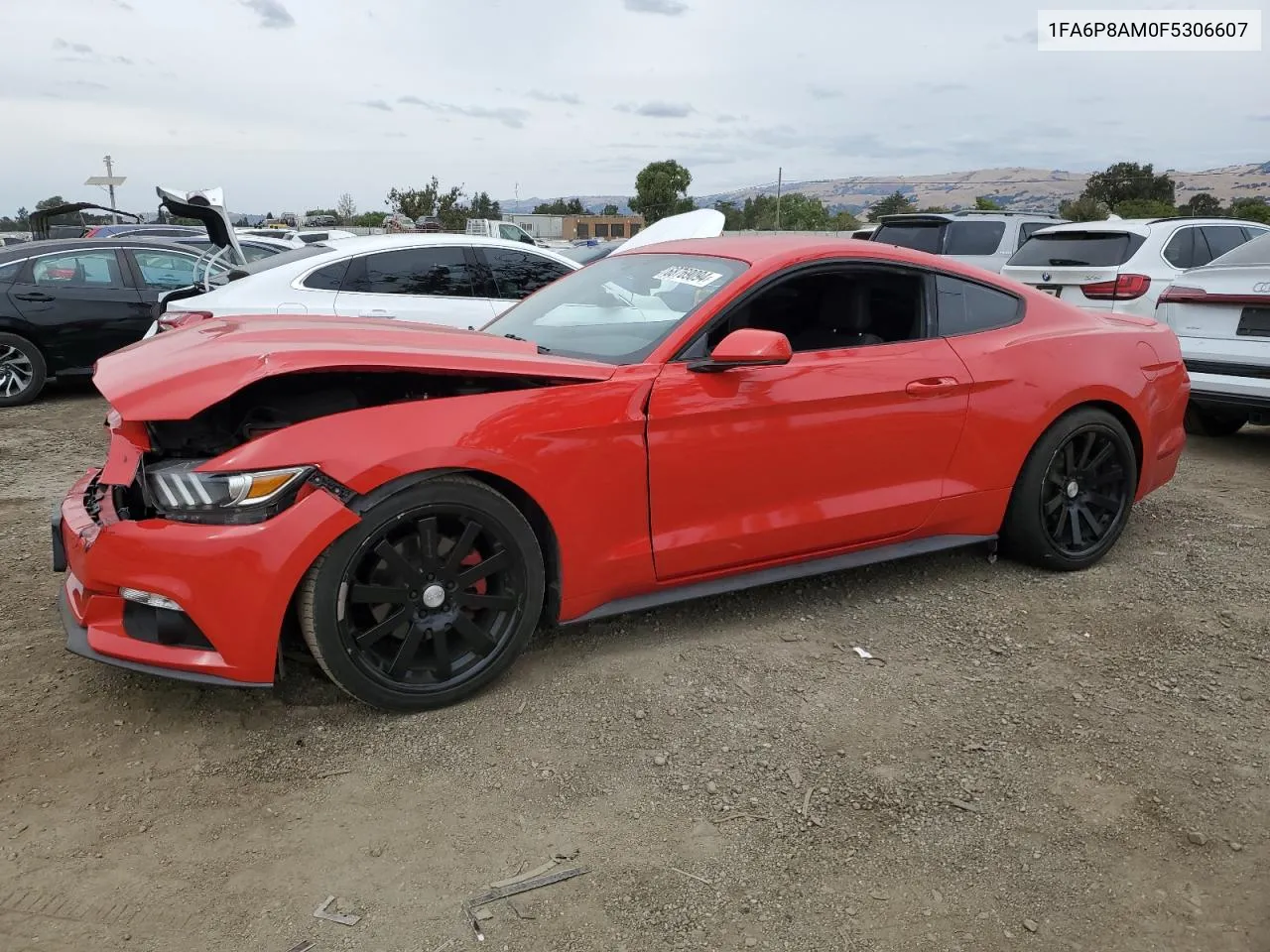 2015 Ford Mustang VIN: 1FA6P8AM0F5306607 Lot: 68769094