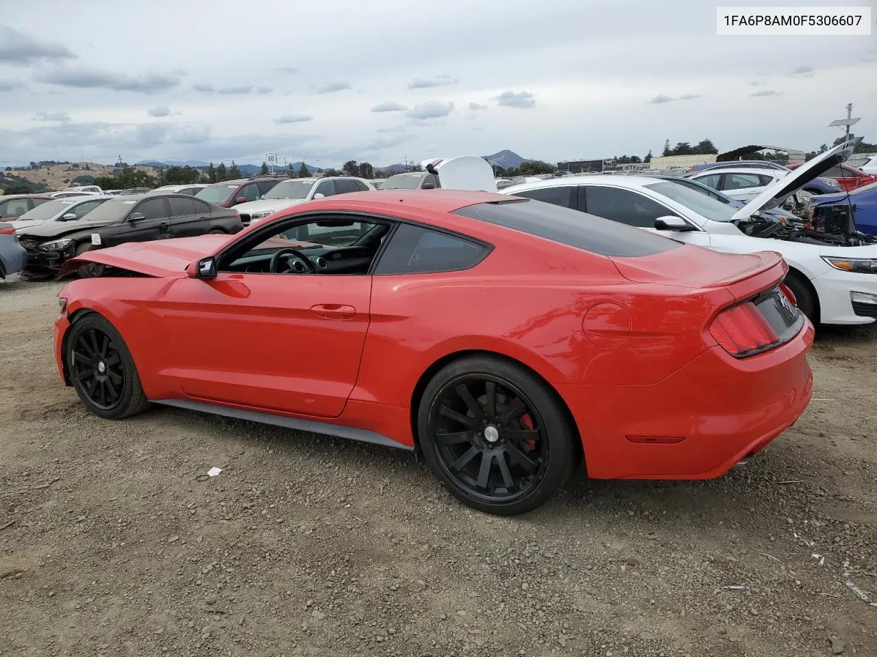 2015 Ford Mustang VIN: 1FA6P8AM0F5306607 Lot: 68769094