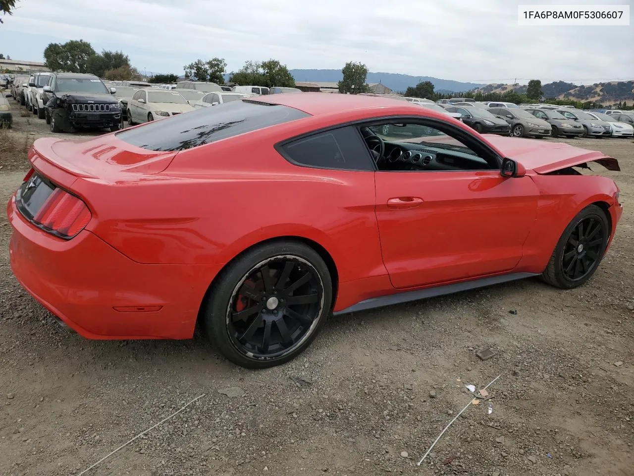 2015 Ford Mustang VIN: 1FA6P8AM0F5306607 Lot: 68769094