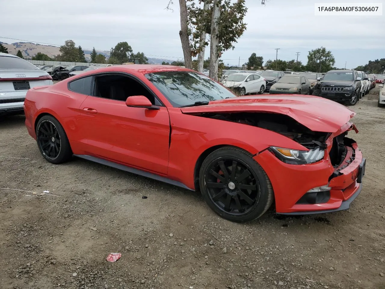 2015 Ford Mustang VIN: 1FA6P8AM0F5306607 Lot: 68769094