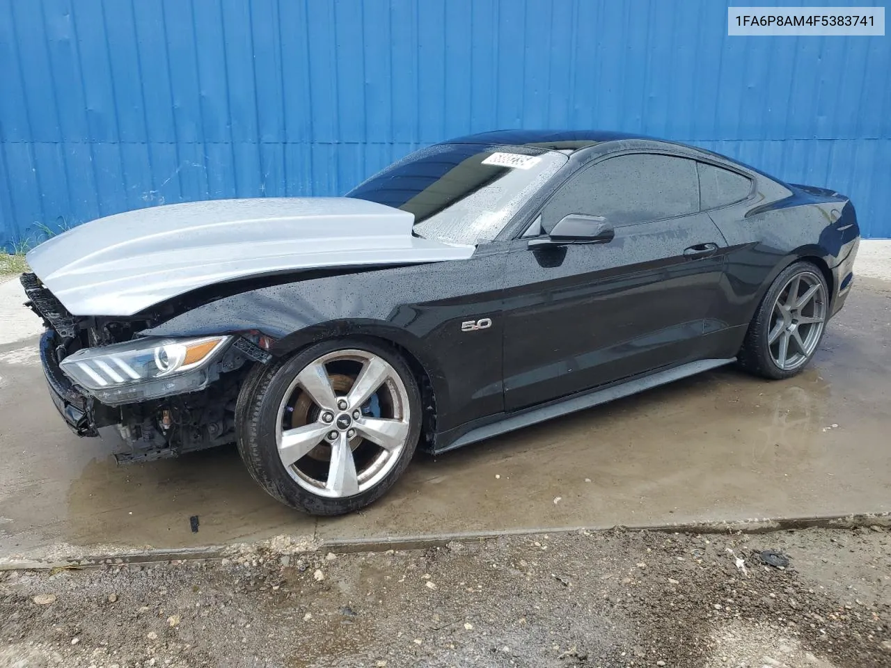 2015 Ford Mustang VIN: 1FA6P8AM4F5383741 Lot: 68882354