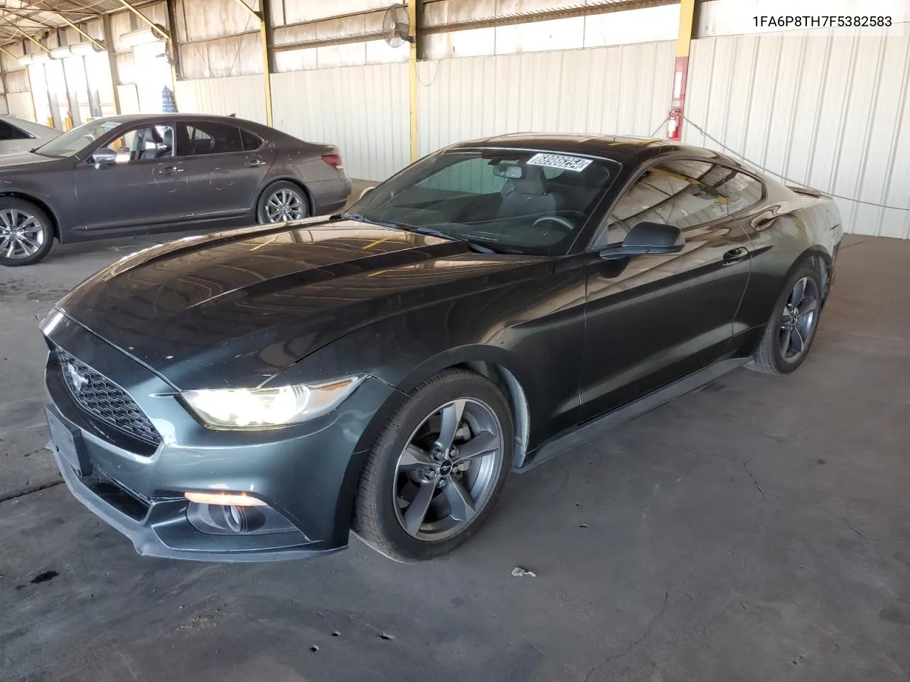 2015 Ford Mustang VIN: 1FA6P8TH7F5382583 Lot: 68986254