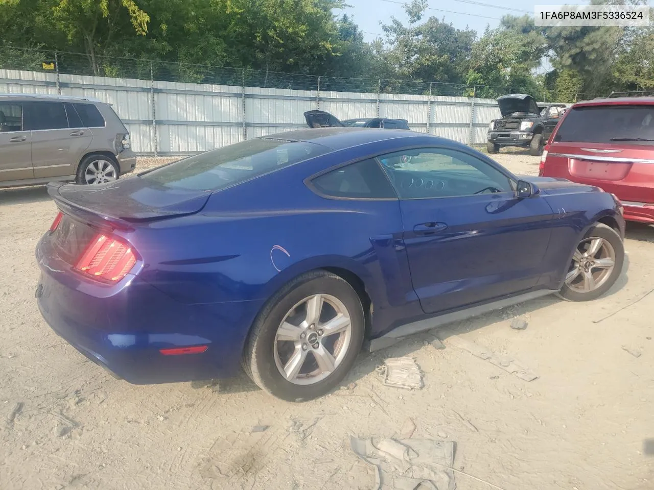 2015 Ford Mustang VIN: 1FA6P8AM3F5336524 Lot: 68999424