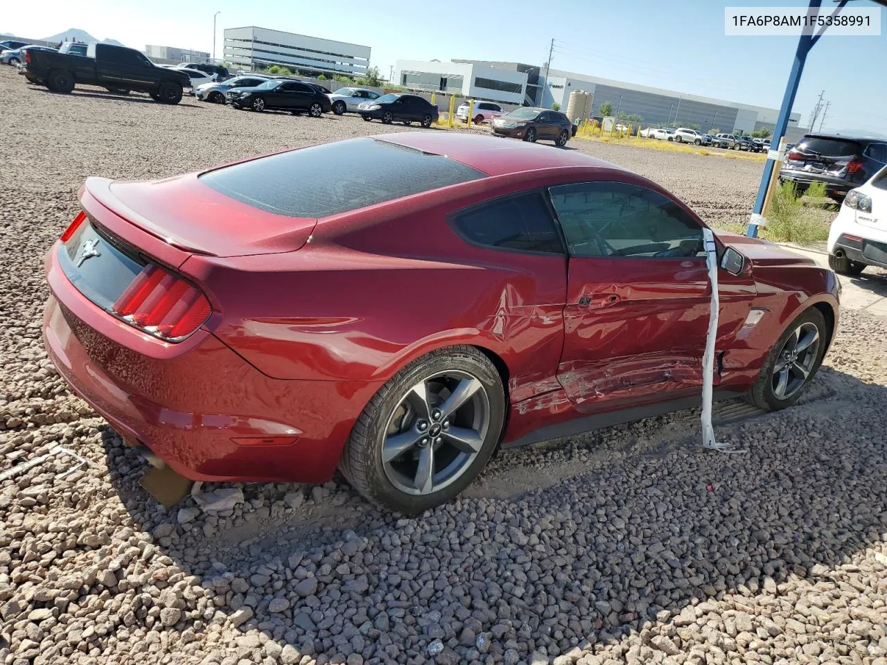 2015 Ford Mustang VIN: 1FA6P8AM1F5358991 Lot: 69078004