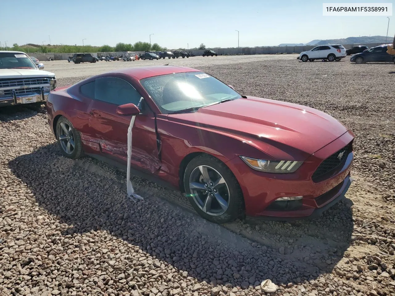 2015 Ford Mustang VIN: 1FA6P8AM1F5358991 Lot: 69078004