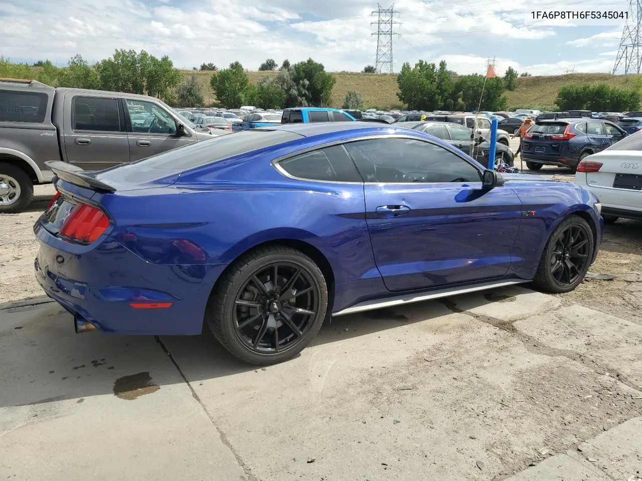 2015 Ford Mustang VIN: 1FA6P8TH6F5345041 Lot: 69367714