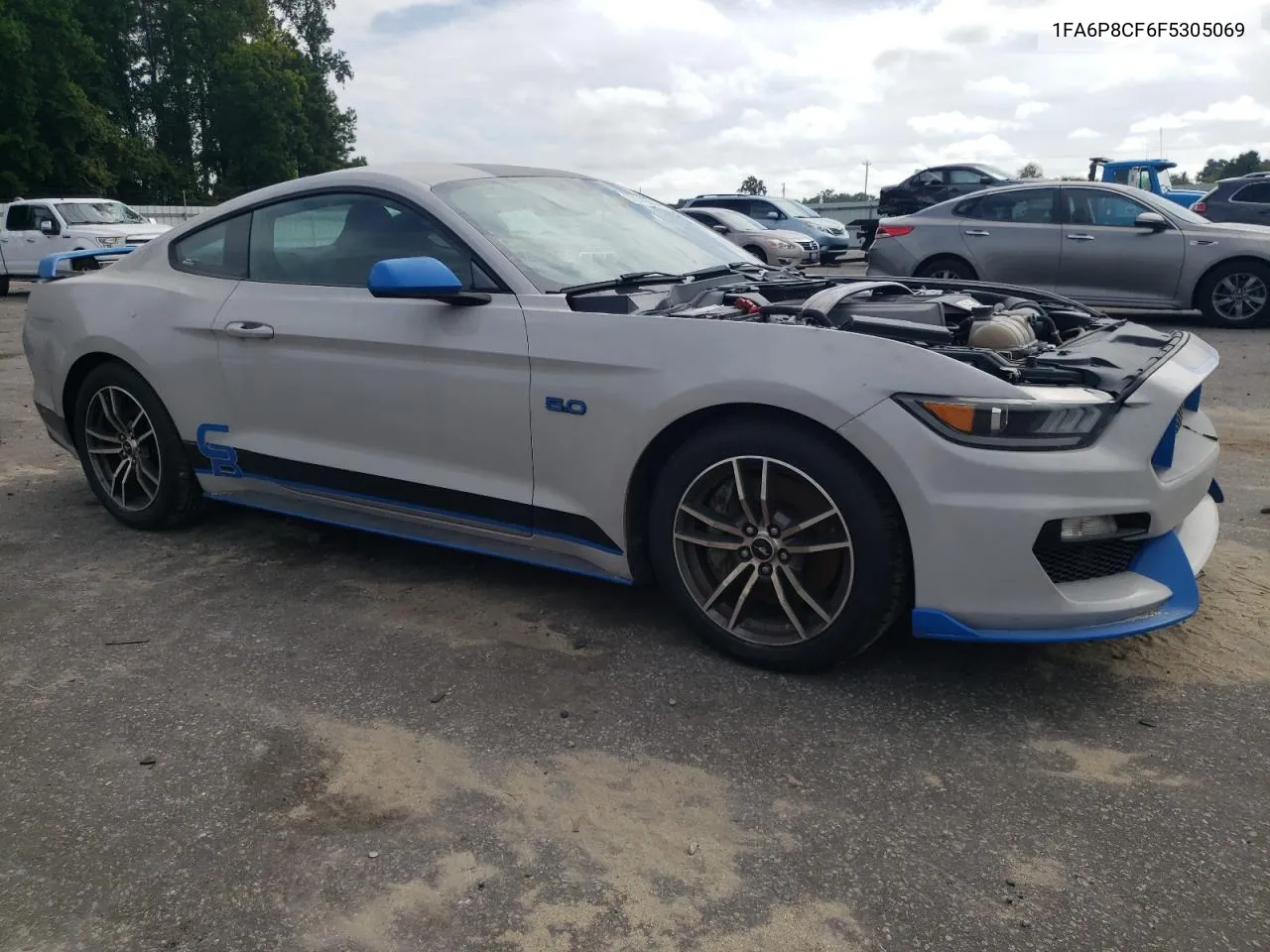 2015 Ford Mustang Gt VIN: 1FA6P8CF6F5305069 Lot: 70149004