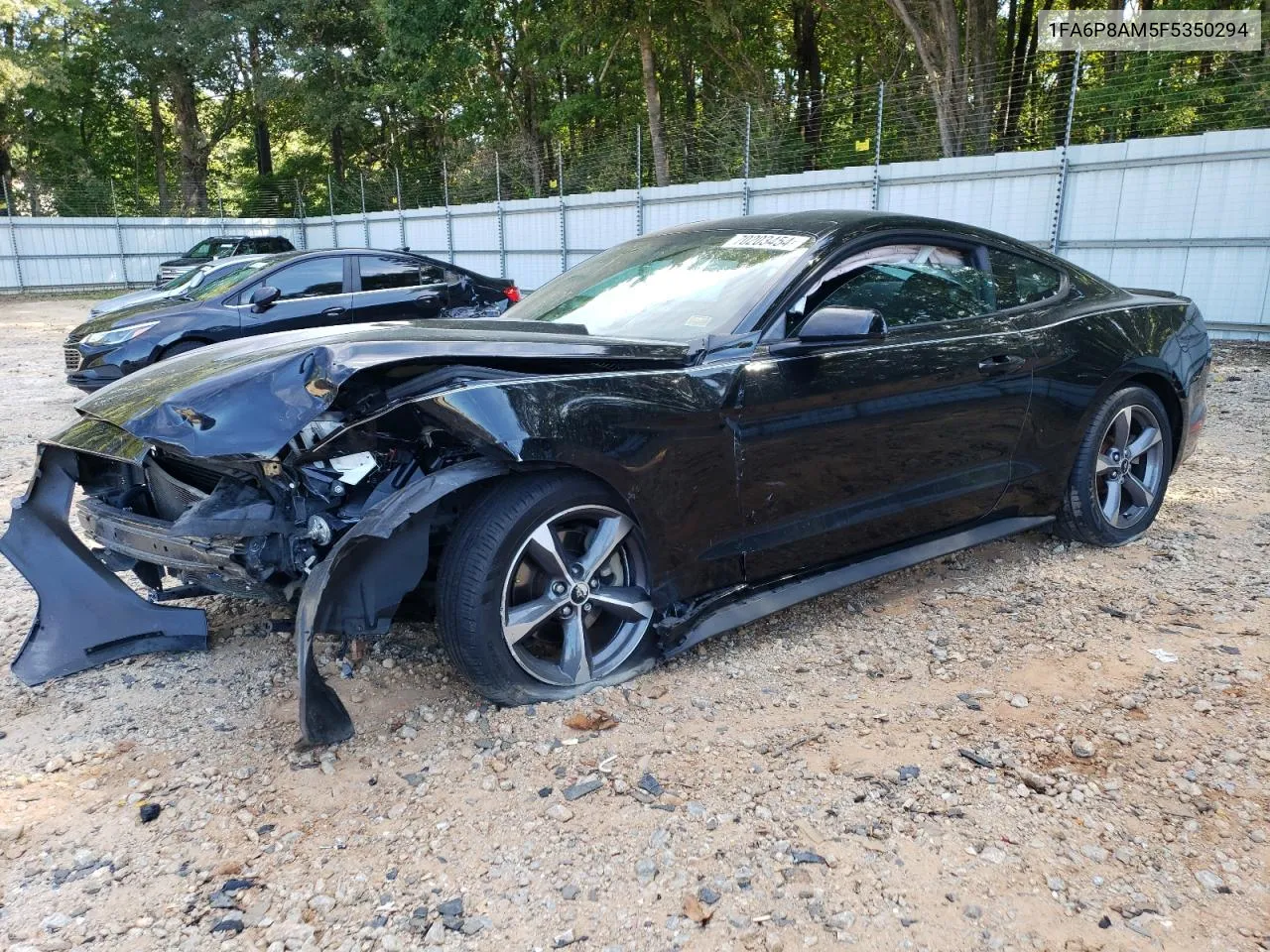 2015 Ford Mustang VIN: 1FA6P8AM5F5350294 Lot: 70203454