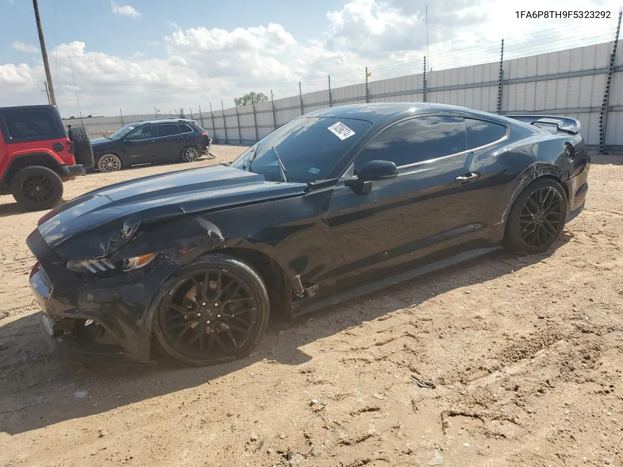 2015 Ford Mustang VIN: 1FA6P8TH9F5323292 Lot: 70296274