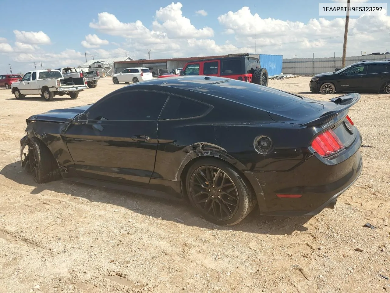 2015 Ford Mustang VIN: 1FA6P8TH9F5323292 Lot: 70296274