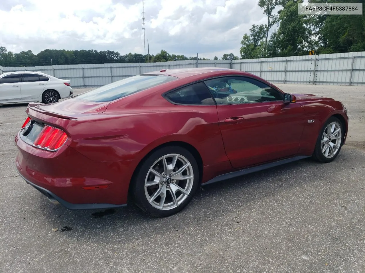 2015 Ford Mustang Gt VIN: 1FA6P8CF4F5387884 Lot: 70318714