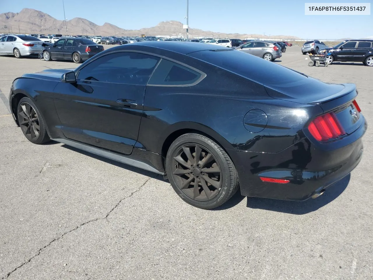 2015 Ford Mustang VIN: 1FA6P8TH6F5351437 Lot: 70321304