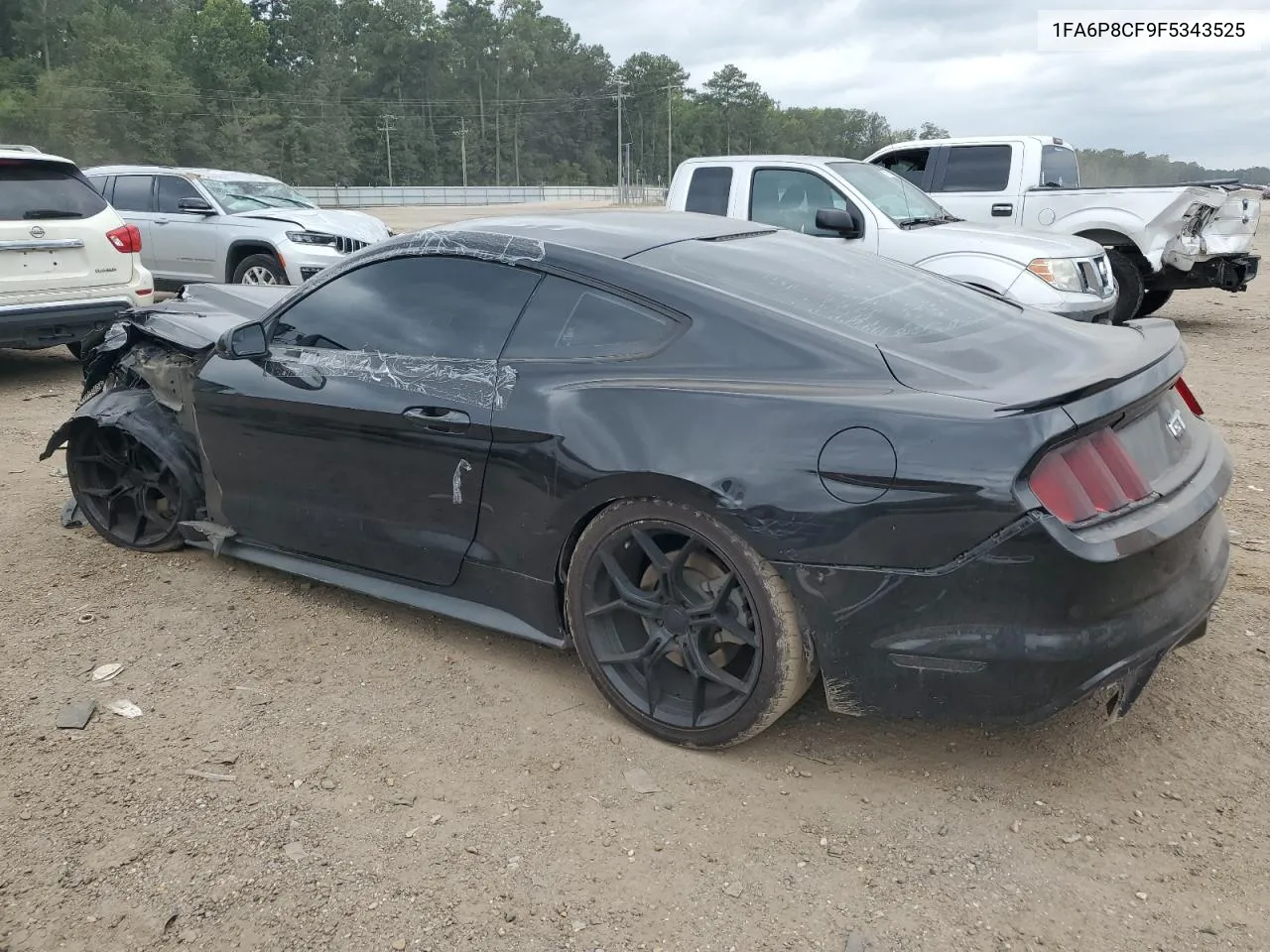 2015 Ford Mustang Gt VIN: 1FA6P8CF9F5343525 Lot: 70329404