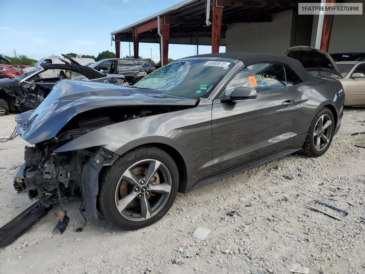 2015 Ford Mustang VIN: 1FATP8EM9F5370898 Lot: 70396414