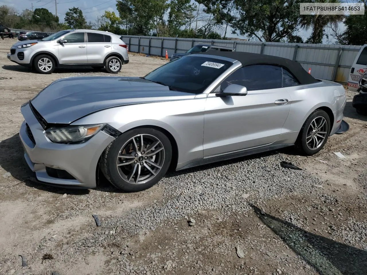 2015 Ford Mustang VIN: 1FATP8UH8F5414653 Lot: 70406994