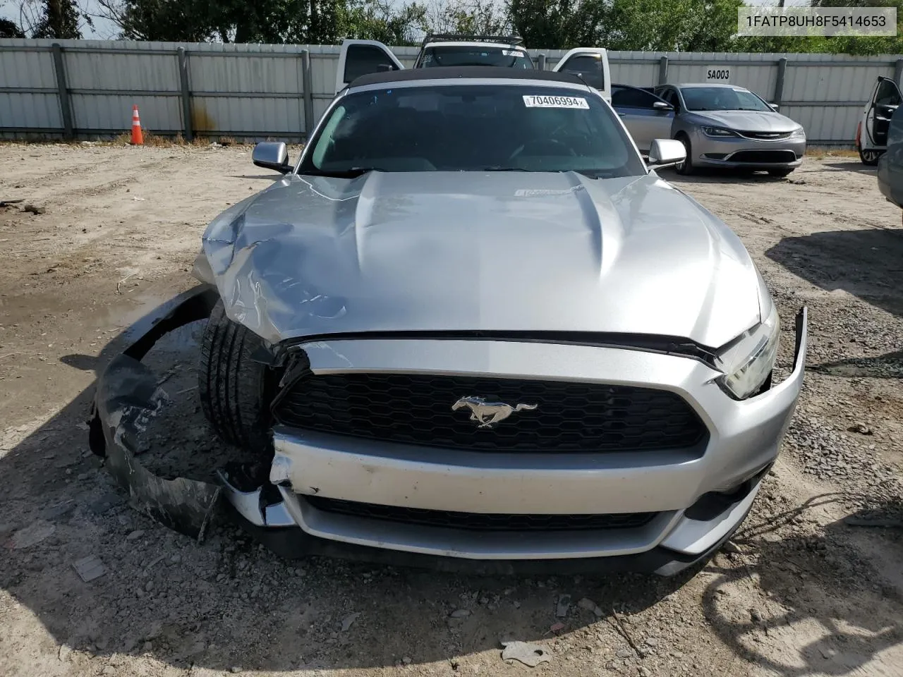 2015 Ford Mustang VIN: 1FATP8UH8F5414653 Lot: 70406994