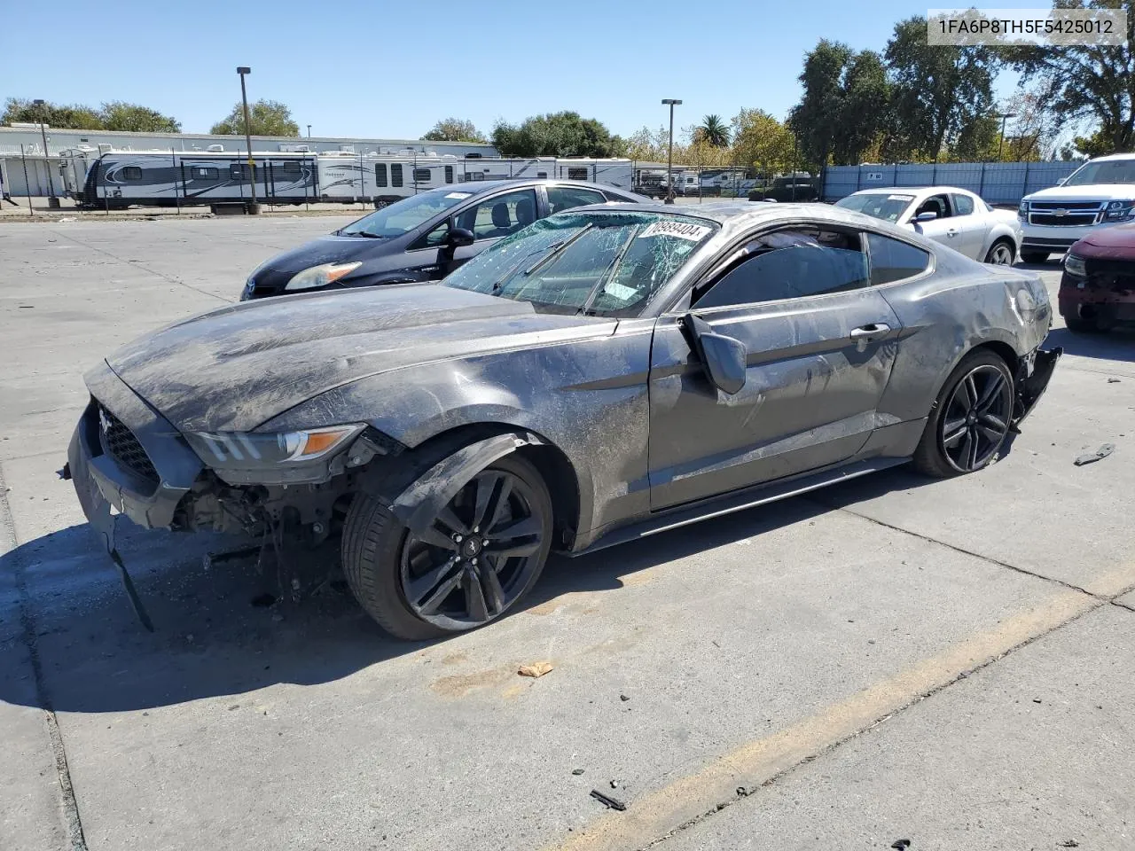 2015 Ford Mustang VIN: 1FA6P8TH5F5425012 Lot: 70989404